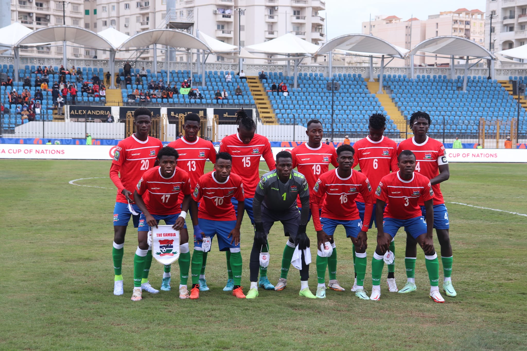 Gambia play South Korea in their third U20 World Cup game today