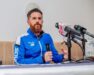 Gambia football coach Jonathan McKinstry
