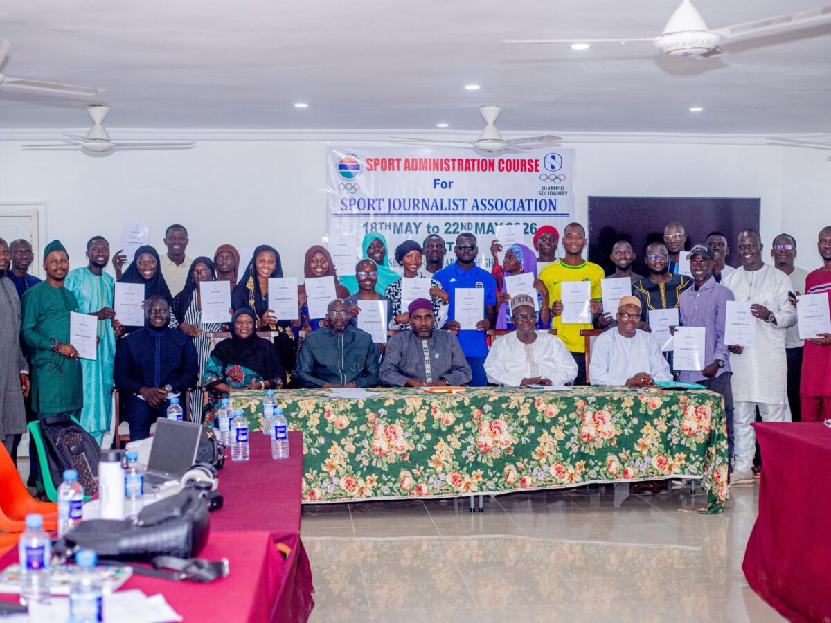 GNOC, SJAG call for higher standards in sports journalism at closing of Sports Administration course