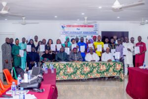 GNOC, SJAG call for higher standards in sports journalism at closing of Sports Administration course