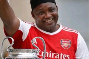President Barrow joins global celebrations as Arsenal clinch premier league title