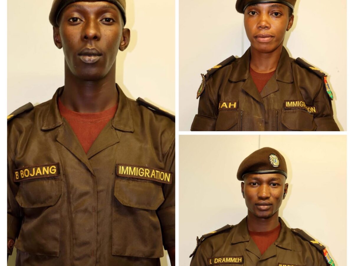 Three Gambian immigration officers abscond in Italy during official training programme