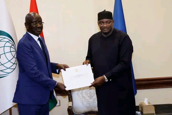 Mauritanian special envoy meets President Barrow on OIC matters