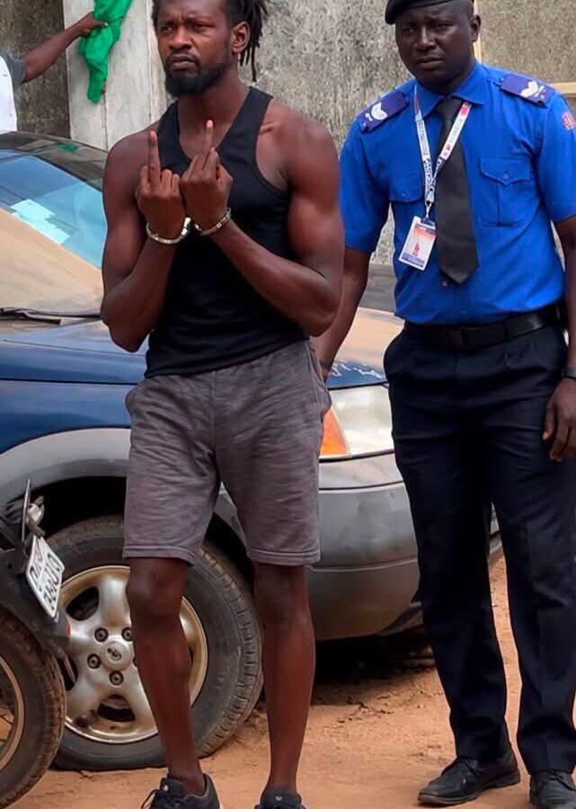 Buba Jallow’s court gesture in handcuffs sparks outrage