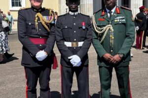GAF chief attends Sandhurst graduation of Gambian cadet