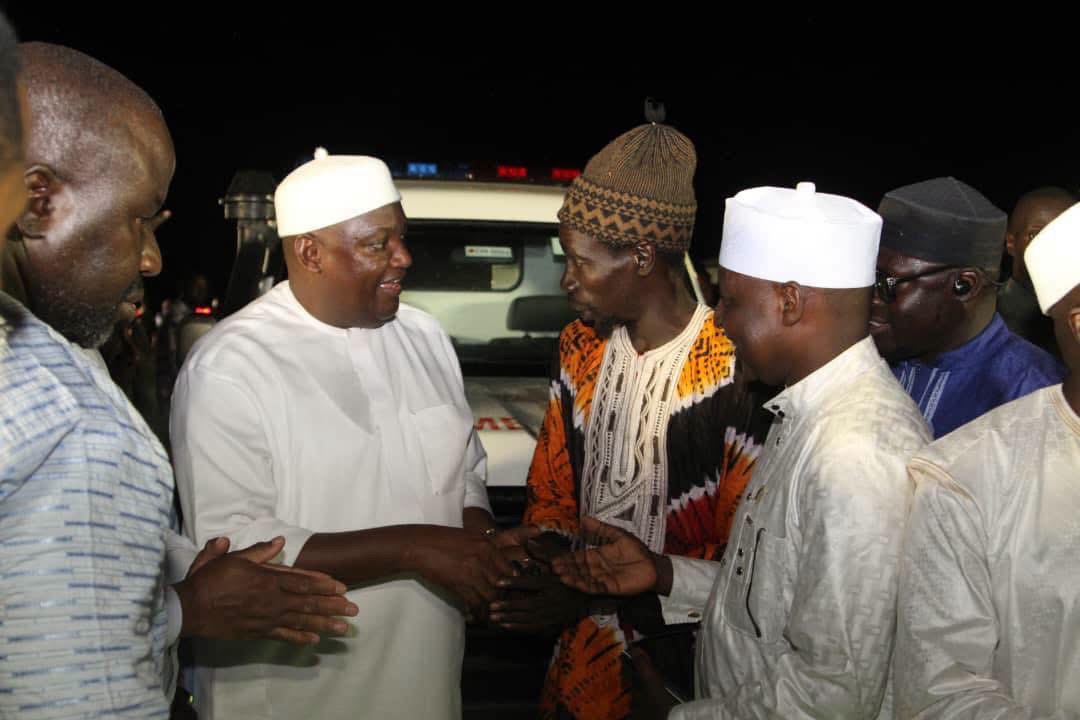 Barrow hands over ambulances to Nuimi and Jokadu districts