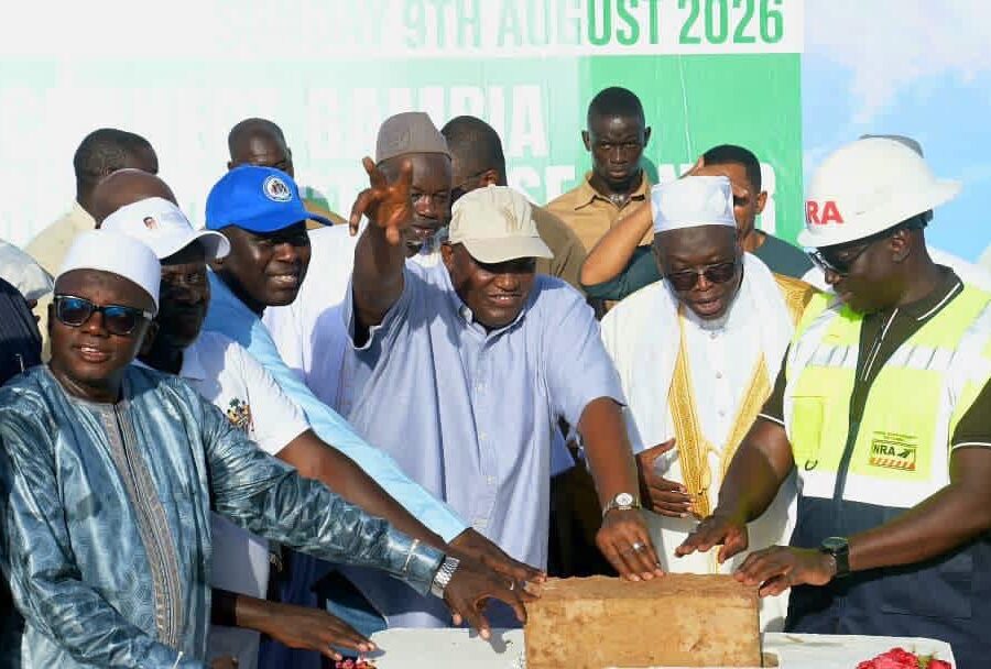 Barrow says north bank road projects signal new era of connectivity and development