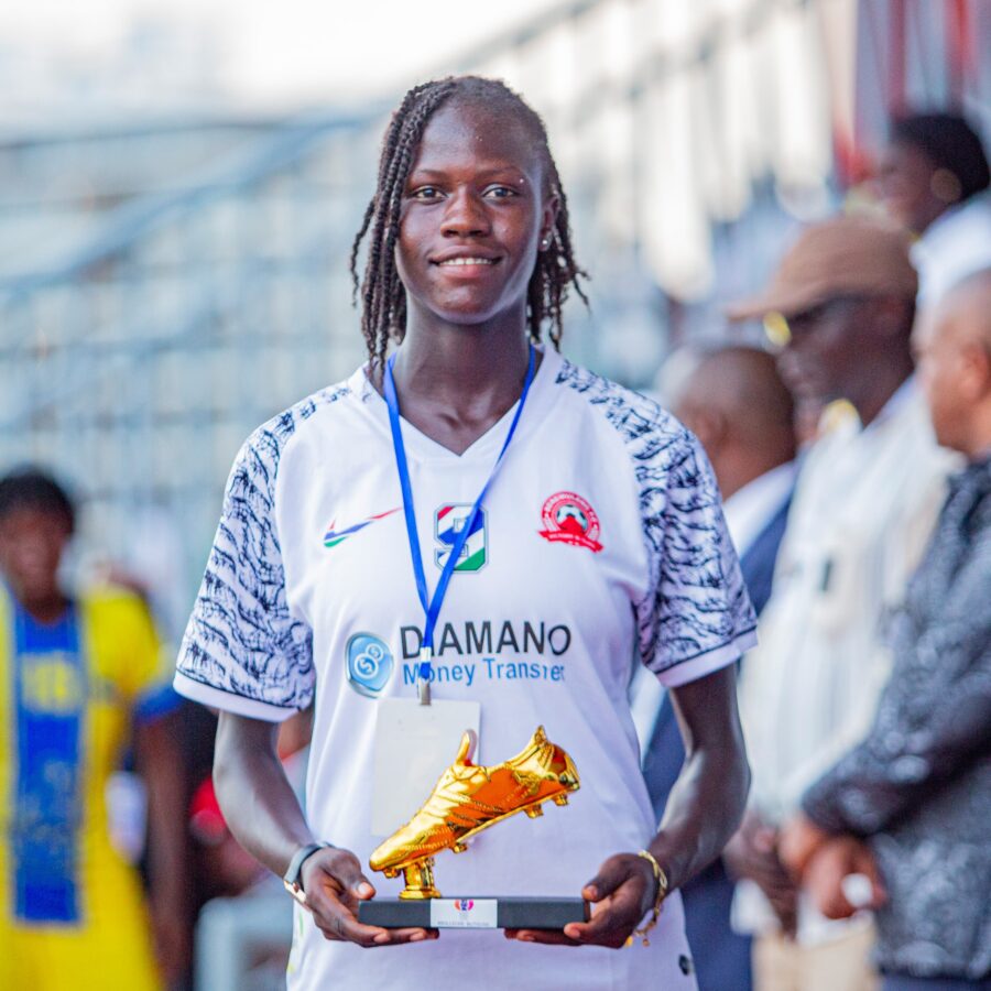 Sarah Jarju wins WAFU A leading goalscorer award back to back