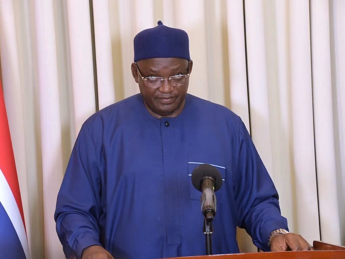 Barrow admits power sector shortcomings in televised address