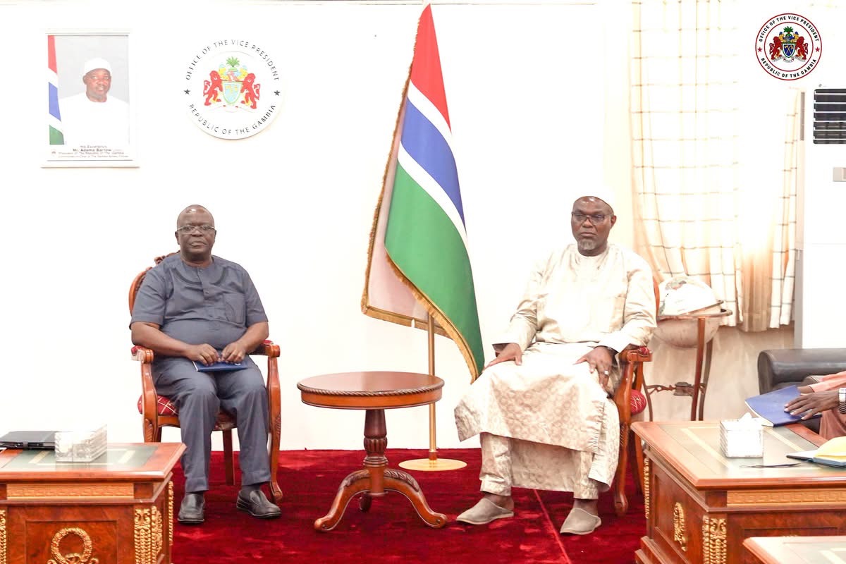 World Bank mission meets VP Jallow over SWEDD+ project and health agenda