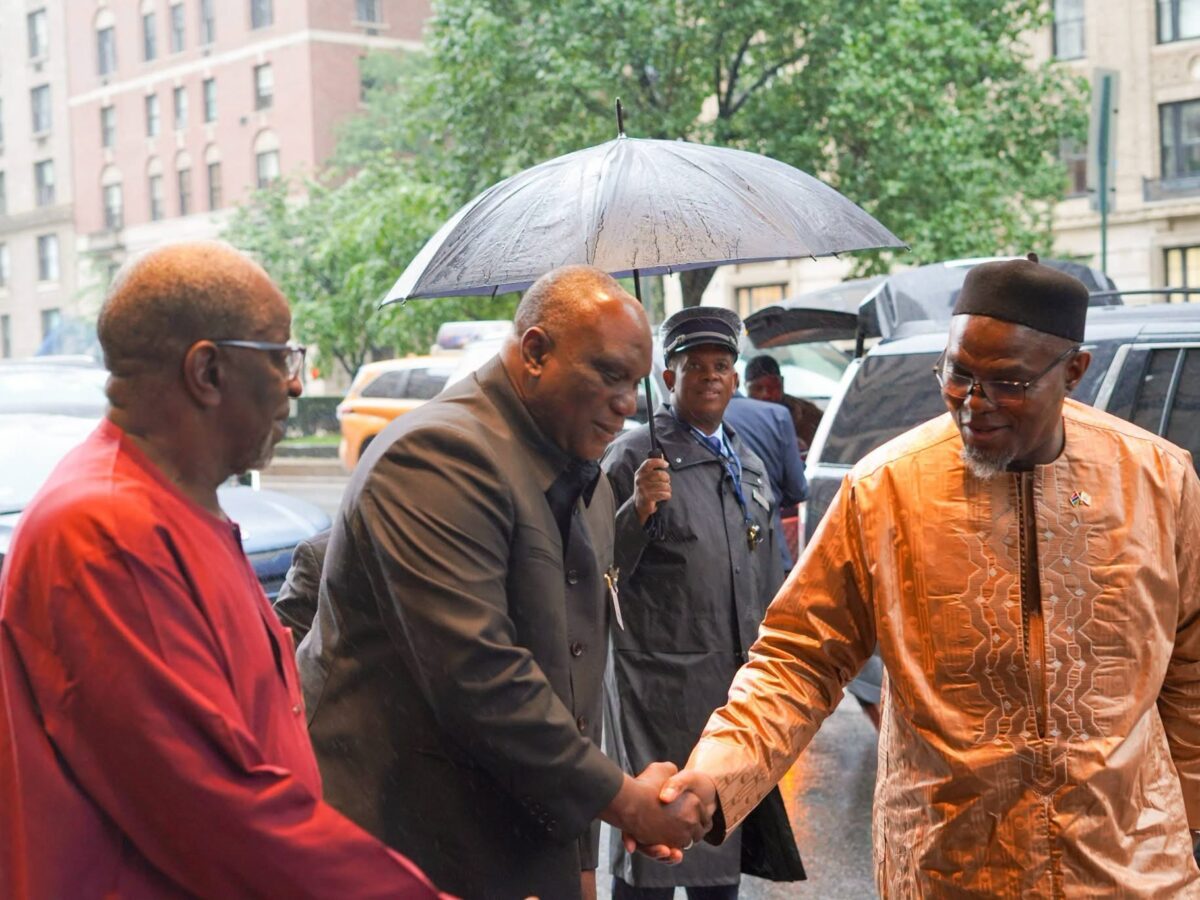 VP Jallow arrives in New York to represent Gambia at UNGA81