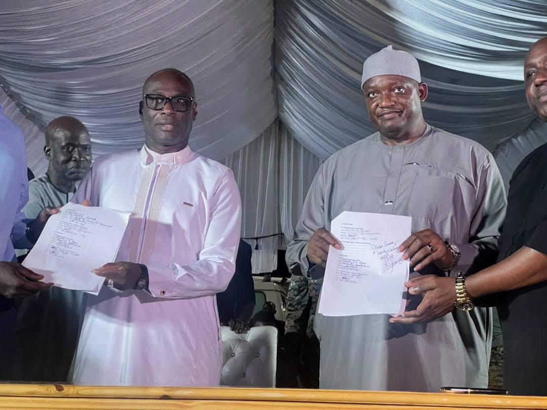 Barrow says ‘the election is over’ as he calls on Darboe to join him